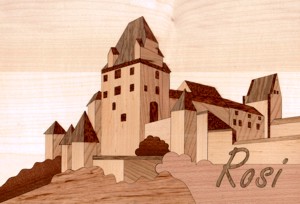 Ritterburg Einlegearbeit